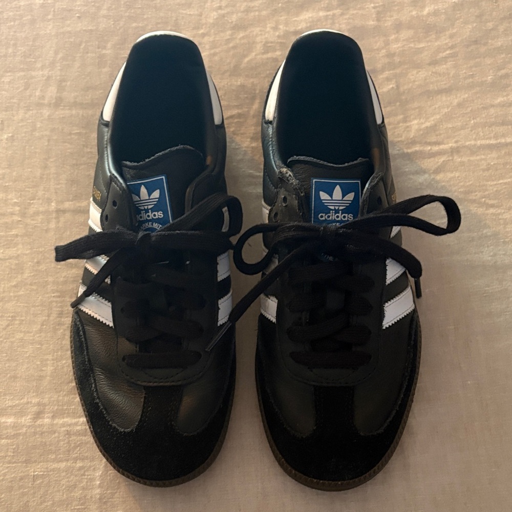 Adidas Black and White Sneakers